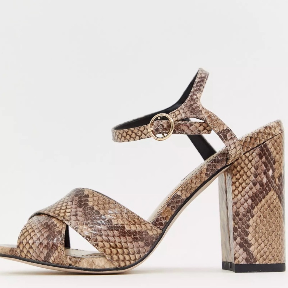 Miss Selfridge Block Heel Sandals